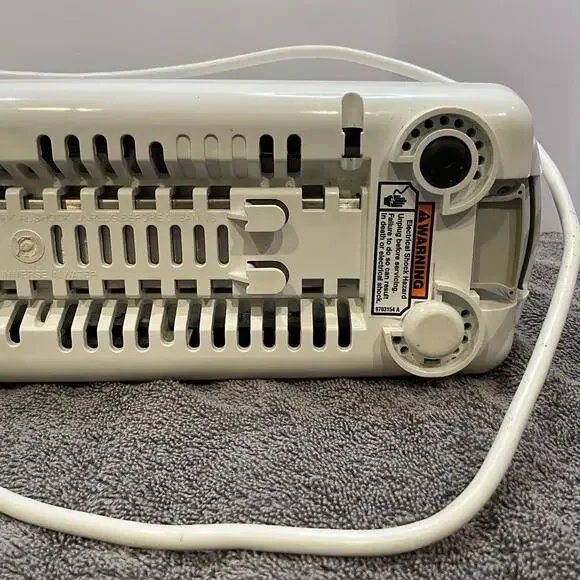 KitchenAid Ultra Power 2SLICE Long Slot Toaster KTT251 Slim White-works GREAT!